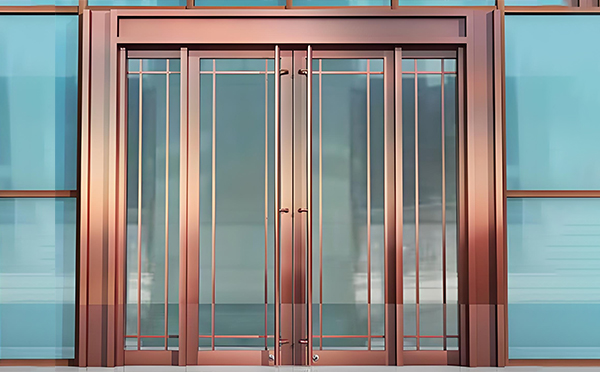 城北玻璃地弹门