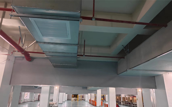 城北挡烟垂壁的安装步骤