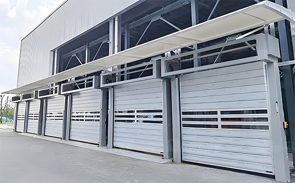 城北快速城北卷帘门防尘密封解决方案