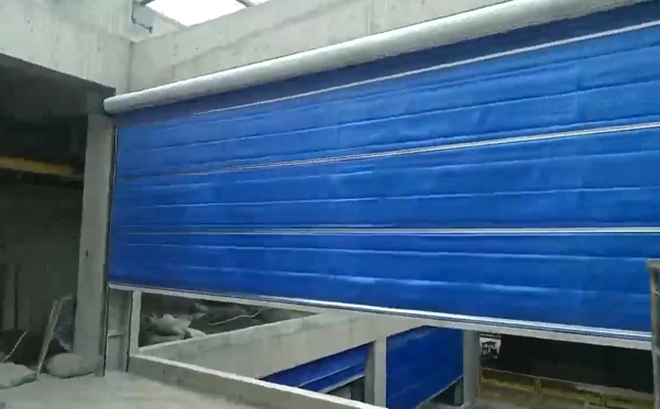 大型物流园区完成城北防火门整体安装工程