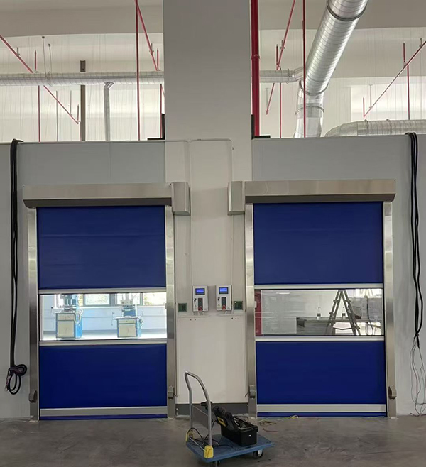 城北快速城北卷帘门助力食品加工车间环境升级