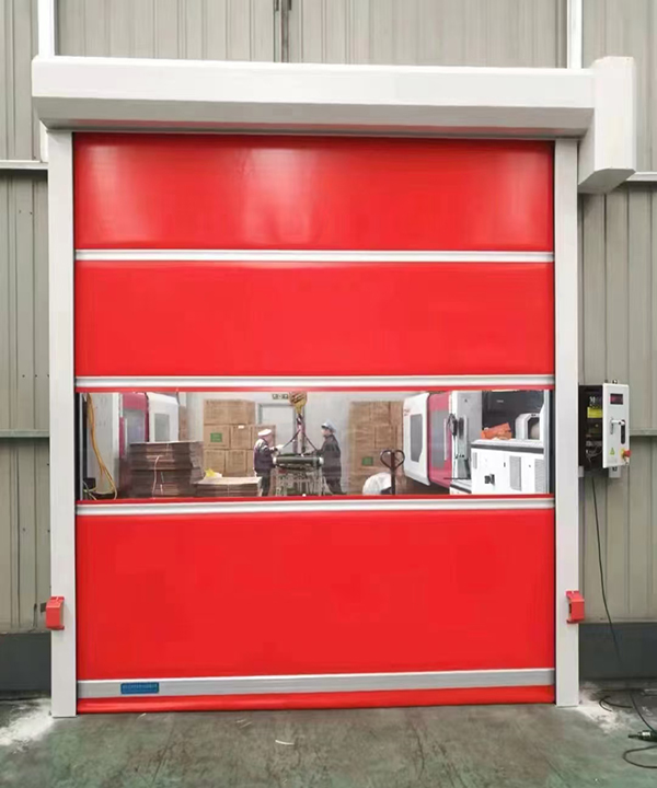 城北快速城北卷帘门提升电子制造厂房分区管理效率